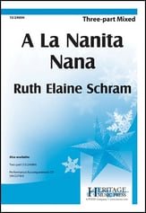 A la Nanita Nana Three-Part Mixed choral sheet music cover